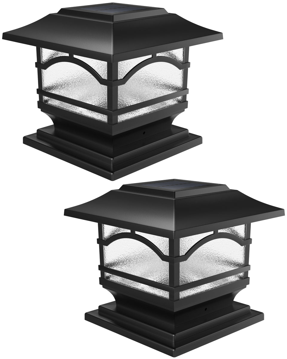 Davinci Lighting Premium Solar Outdoor Post Cap Lights